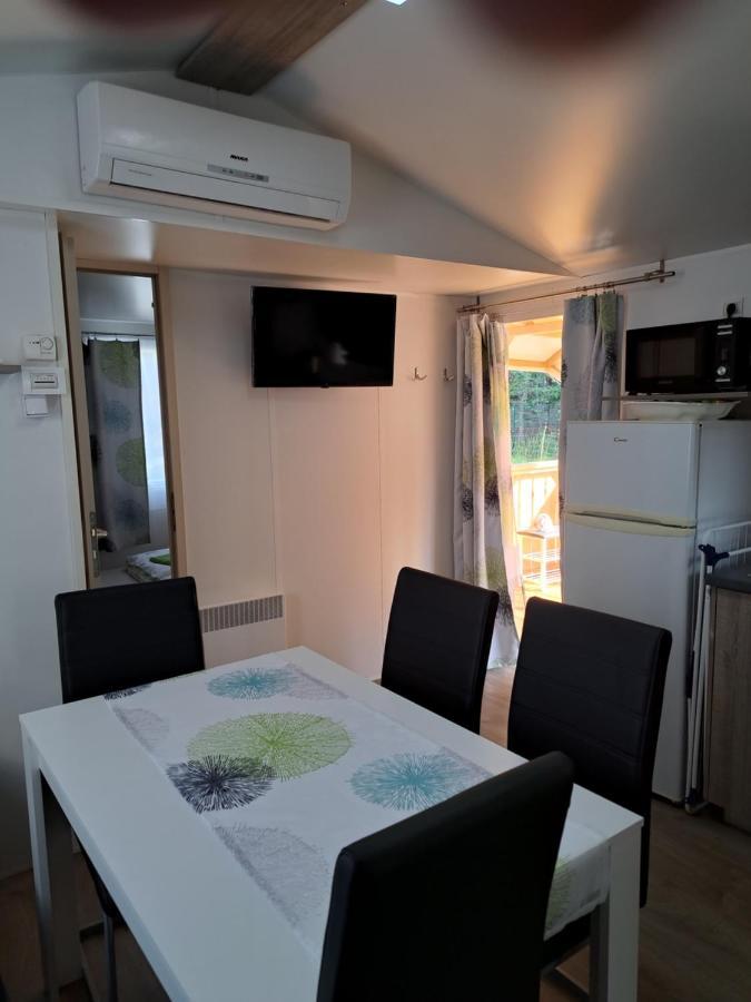 Mobilheim Chalet Bei Georg Seekirchen am Wallersee Luaran gambar